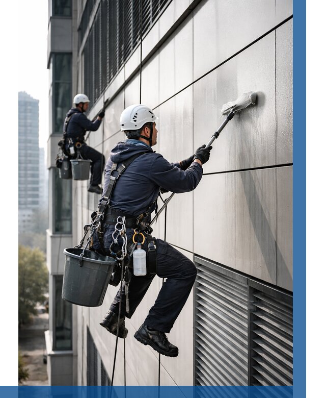 Мойка вентилируемого фасада в Мысках от 254 р. | ВЫСОТНИК-Мси