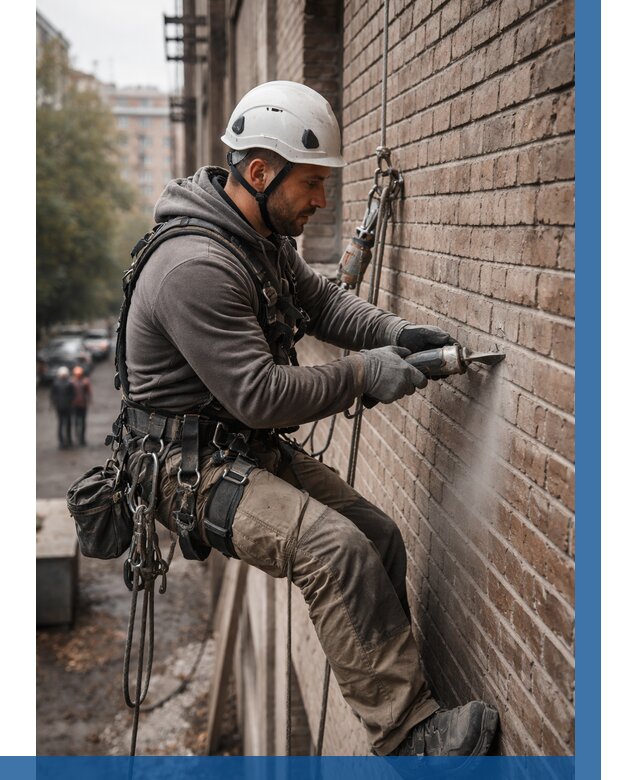 Расшивка кирпичных швов в Мысках от 609 р. | ВЫСОТНИК-Мси