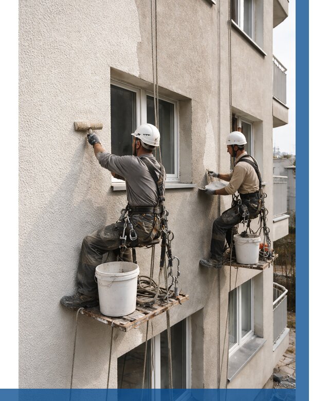 Нанесение короеда на фасад в Мысках от 456 р. | ВЫСОТНИК-Мси