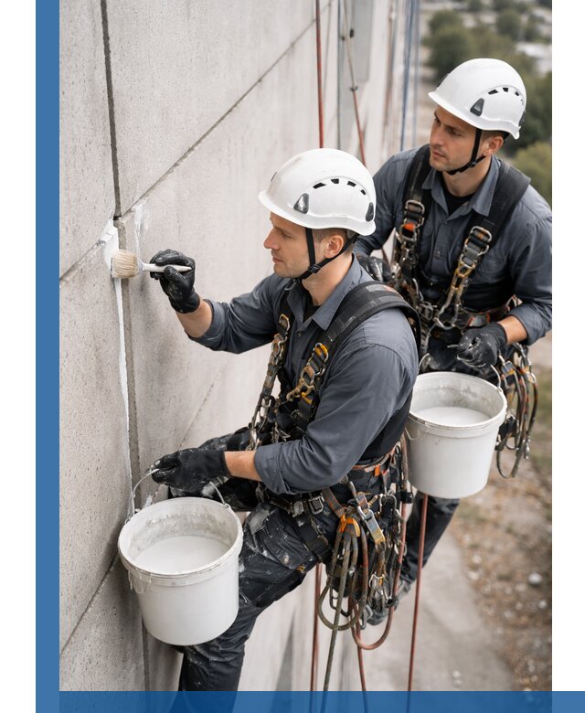 Противогрибковая обработка швов в Мысках для фасадов и кровель