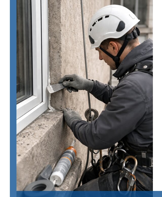 Герметизация монтажных швов окон в Мысках с гарантией качества