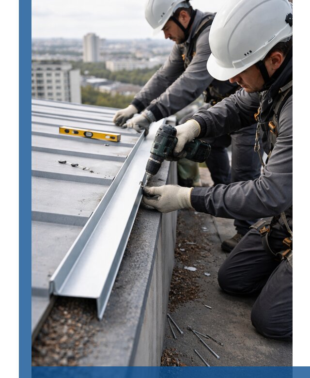 Монтаж капельника на кровле в Мысках с гарантией качества