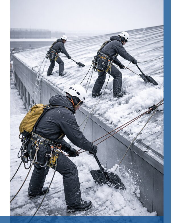 Очистка навесов от снега в Мысках от 4564 р. | ВЫСОТНИК-Мси