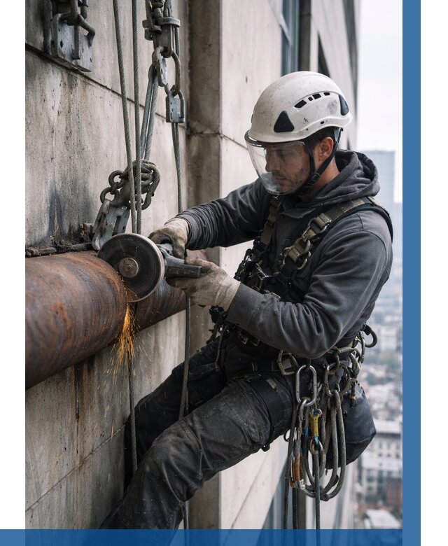 Резка металла на высоте в Мысках по цене от 4564 р. | ВЫСОТНИК-Мси