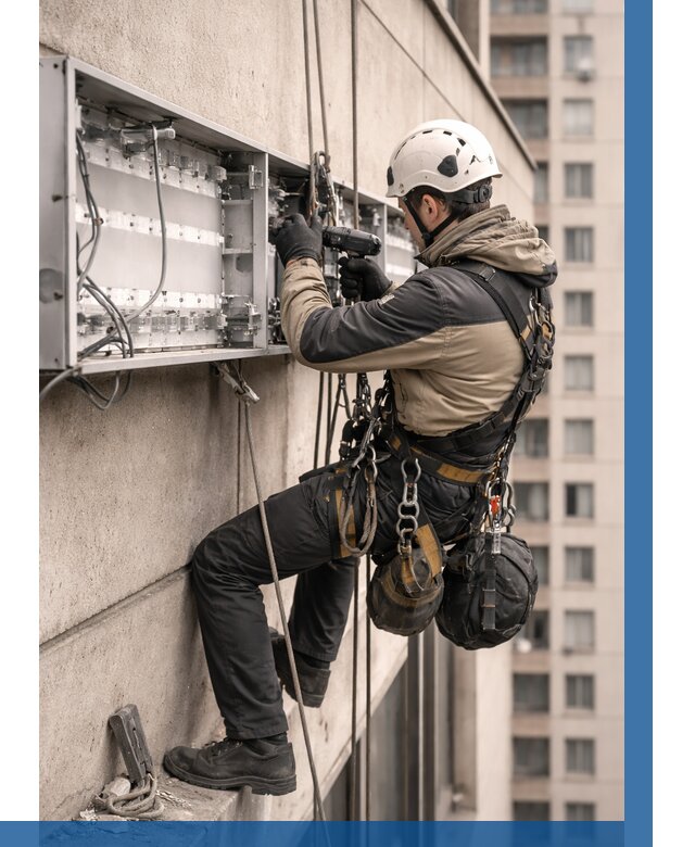 Ремонт вывески на высоте в Мысках от 4564 р. | ВЫСОТНИК-Мси