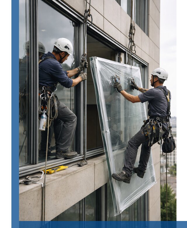 Профессиональная замена стекла в витраже в Мысках с гарантией
