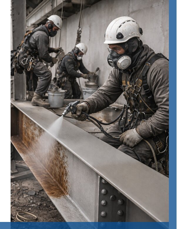 Антикоррозионная покраска металла в Мысках от 710 р. | ВЫСОТНИК-Мси