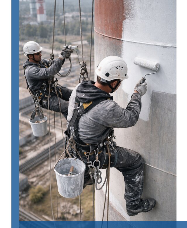 Покраска дымовых труб в Мысках: антикоррозийная защита и восстановление