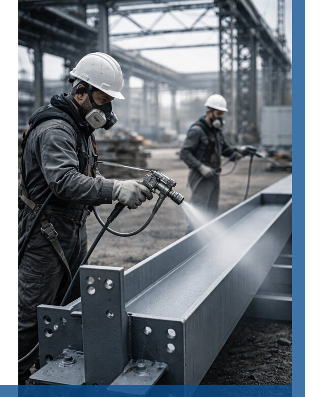 Антикорроз. обработка металлоконстр. в Мысках от 456 р. | ВЫСОТНИК-Мси