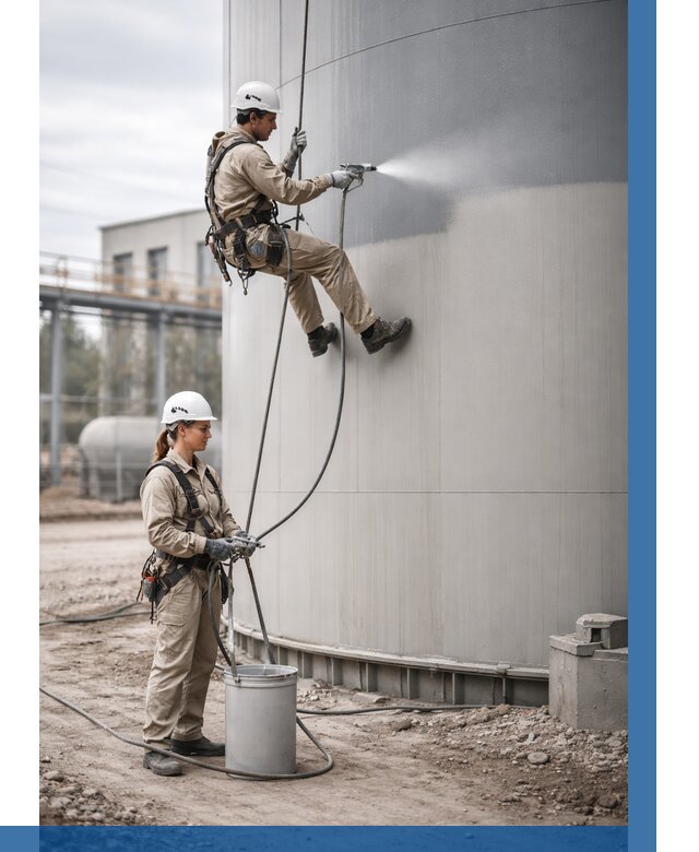 Покраска резервуаров в Мысках от 1217 р. | ВЫСОТНИК-Мси — заказать