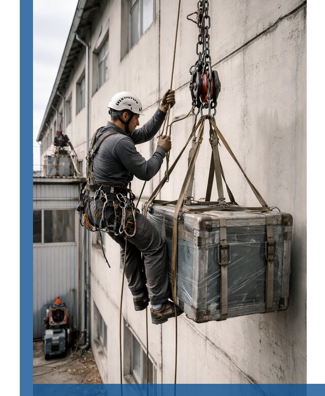 Подъем грузов на высоту в Мысках для промышленных объектов