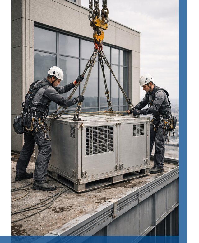 Такелажные работы на высоте в Мысках от 8114 р. | ВЫСОТНИК-Мси