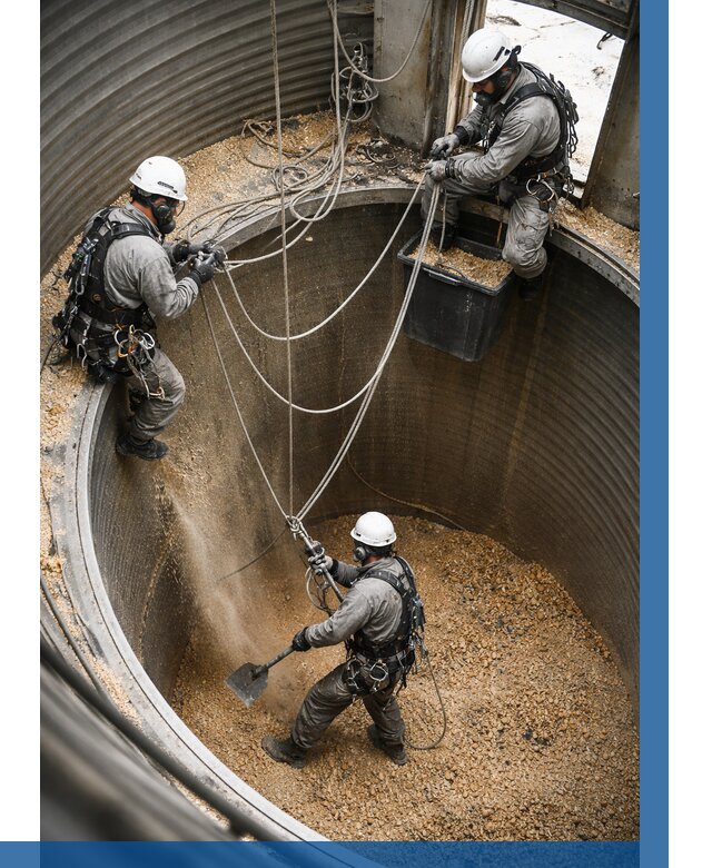 Чистка зерновых бункеров в Мысках от 12172 р. | ВЫСОТНИК-Мси