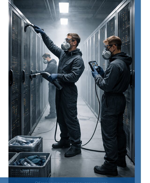 Обеспыливание серверной комнаты в Мысках от 4564 р. | ВЫСОТНИК-Мси