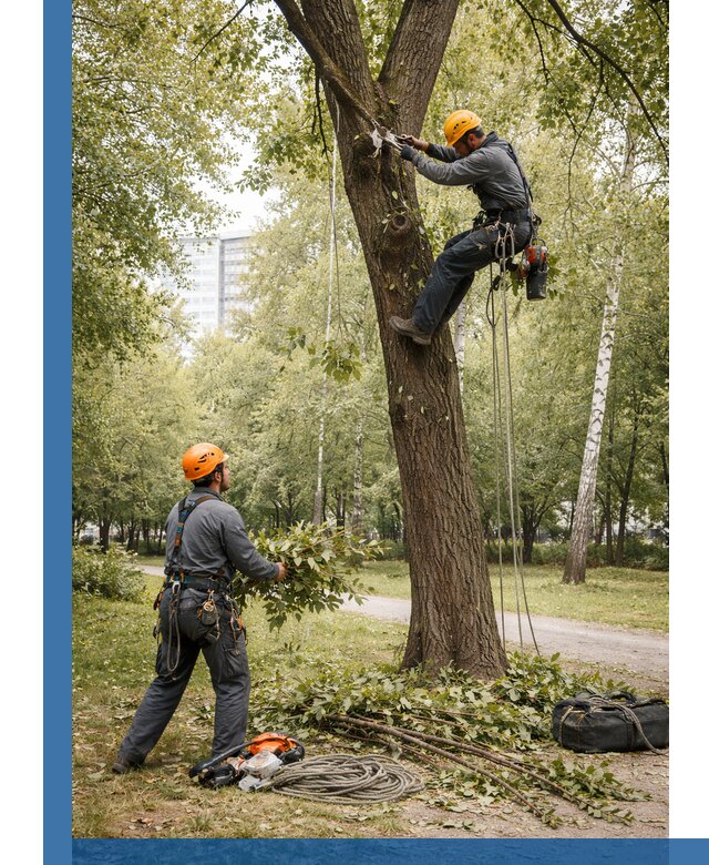 Санитарная обрезка деревьев в Мысках, профессионально и безопасно