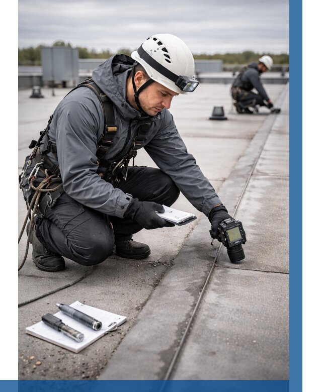 Обследование кровли на протечки в Мысках от 4564 р. | ВЫСОТНИК-Мси