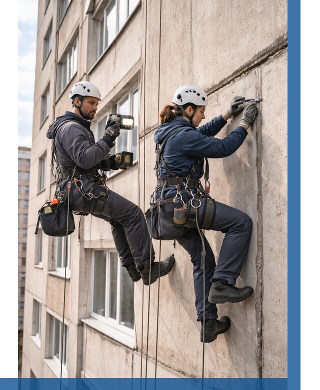 Обследование межпанельных швов в Мысках от 1826 р. | ВЫСОТНИК-Мси