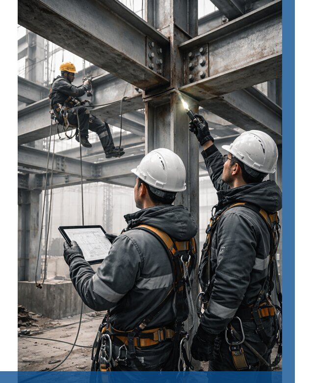 Обследование металлоконструкций в Мысках от 5579 р. | ВЫСОТНИК-Мси