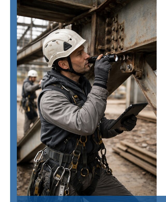 Обследование металлоконструкций и диагностика прочности в Мысках